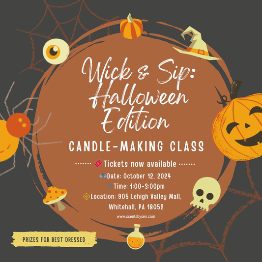 🎃Wick & Sip: Halloween Edition🎃